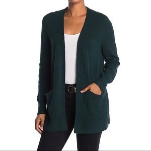 Madewell Merino Blend Short Walking Open Front Cardigan Knit Sweater Size XS